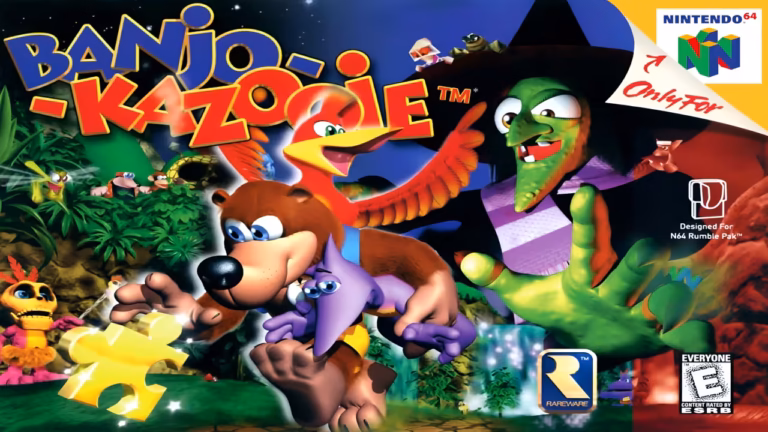 Banjo-Kazooie Box Art